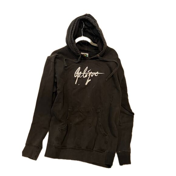 Optic Black Pullover Hoodie Mens M - Picture 1 of 4